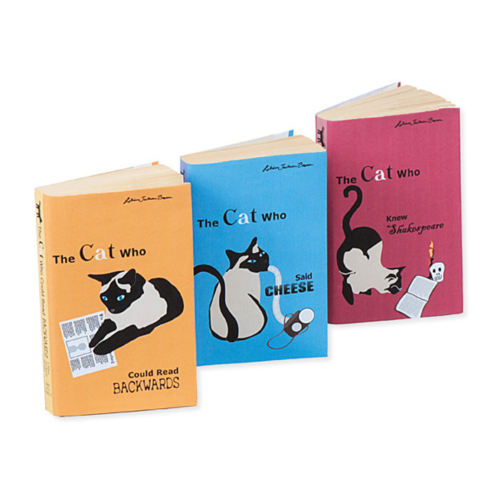 The Cat Who book series illustration